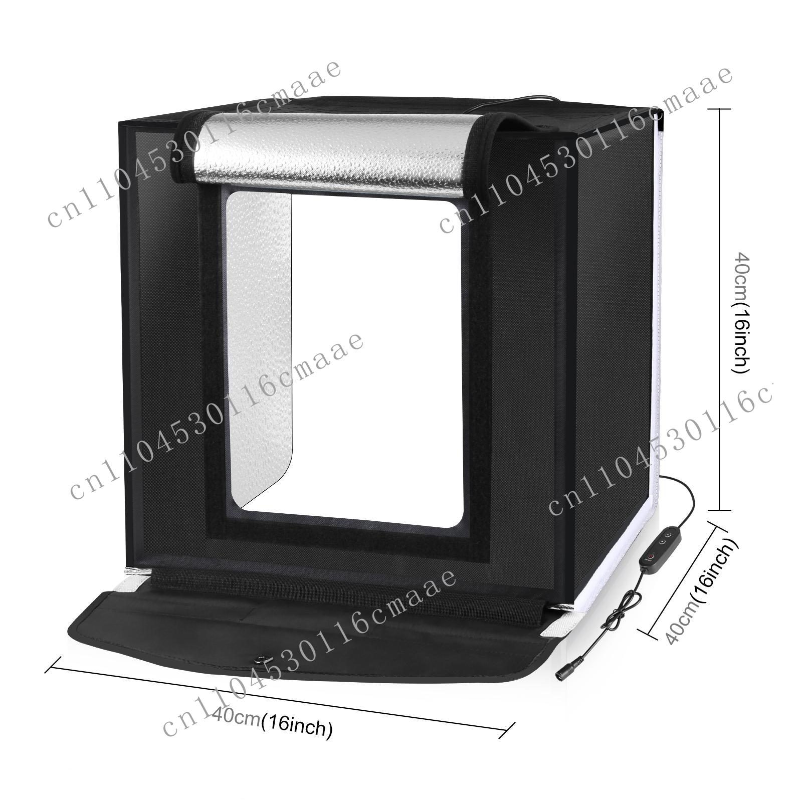 Photography Lighting Kit Portable - 40 cm tout-en-un Smartphone photographie Portable