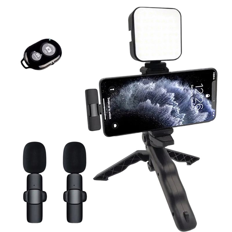 Photography Lighting Kit Portable - Kit vidéo portable pour smartphone B29C