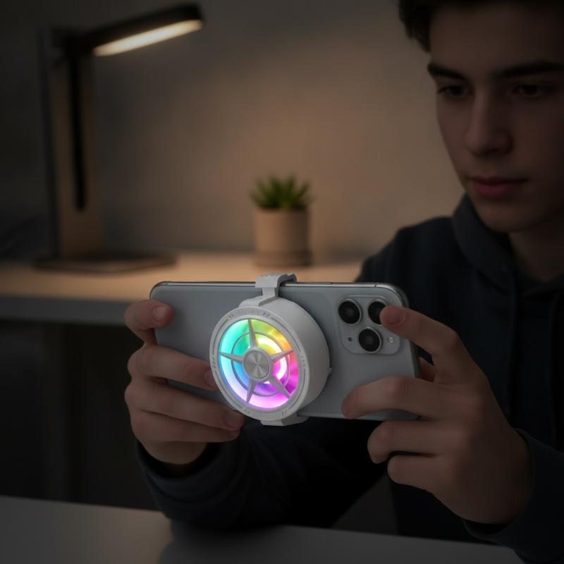 Photography Lighting Game - Ventilateur de refroidissement pour téléphone à