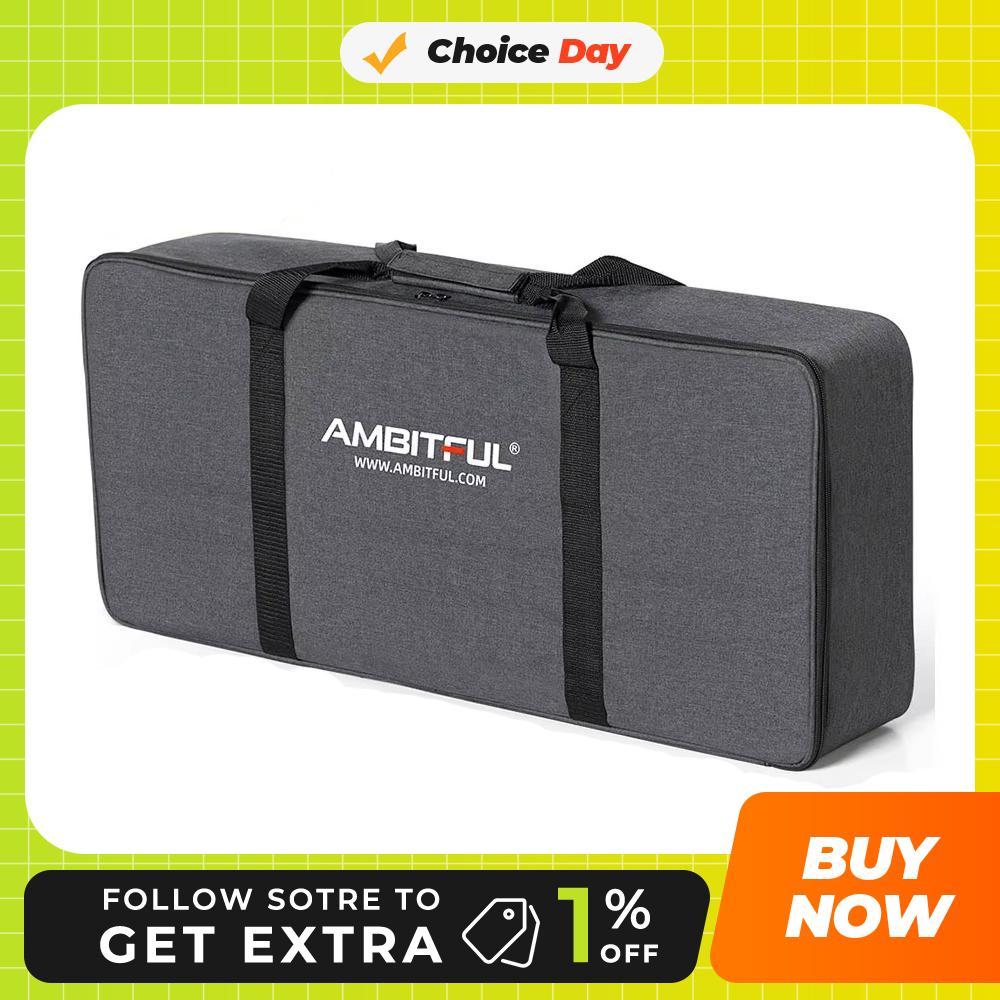 Photography Lighting Kit Portable - Sac de transport portable AMBITFUL PB06