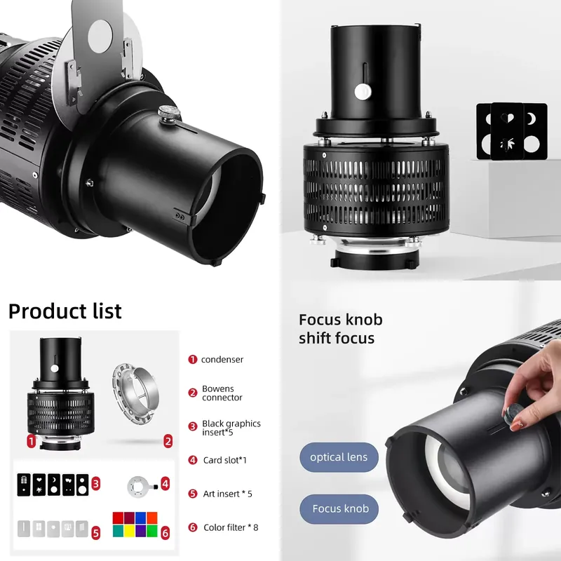 Photography Lighting Brands - Kit conique optique Bowens Mount pour