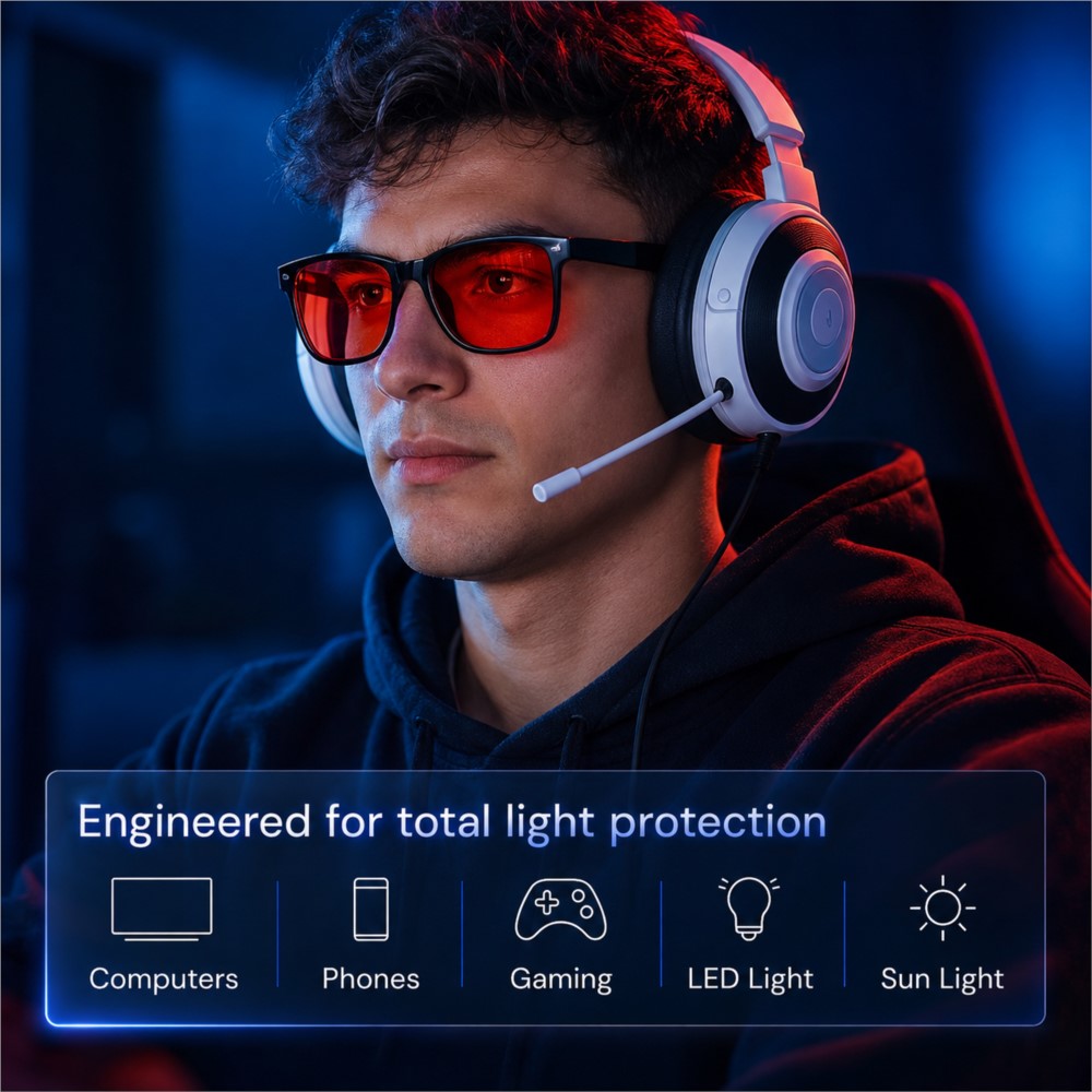 Lunettes de jeu anti-lumière b - Photography Lighting Game avis et prix