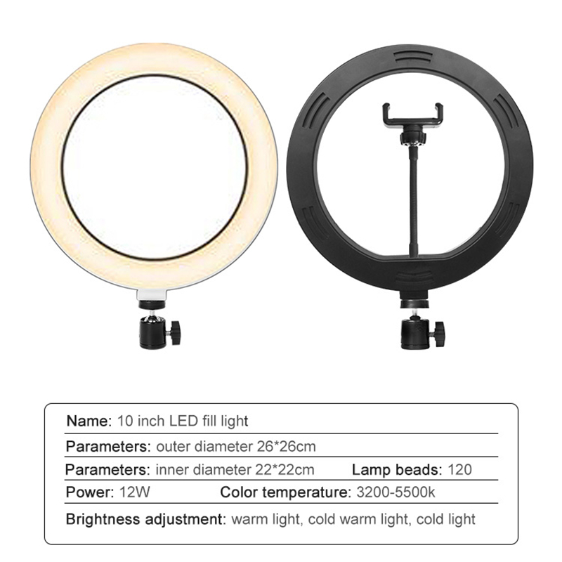Anneau lumineux LED circulaire - Photography Lighting Description avis et prix