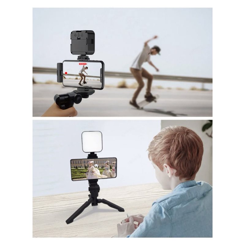 Kit vidéo portable pour smartp - Photography Lighting Kit Portable avis et prix