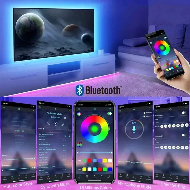 Bande lumineuse LED RGB intell - Photography Lighting Game avis et prix