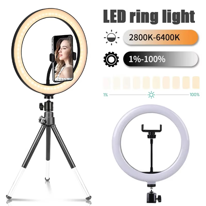 Anneau lumineux LED de 10 pouc - Photography Lighting Description avis et prix